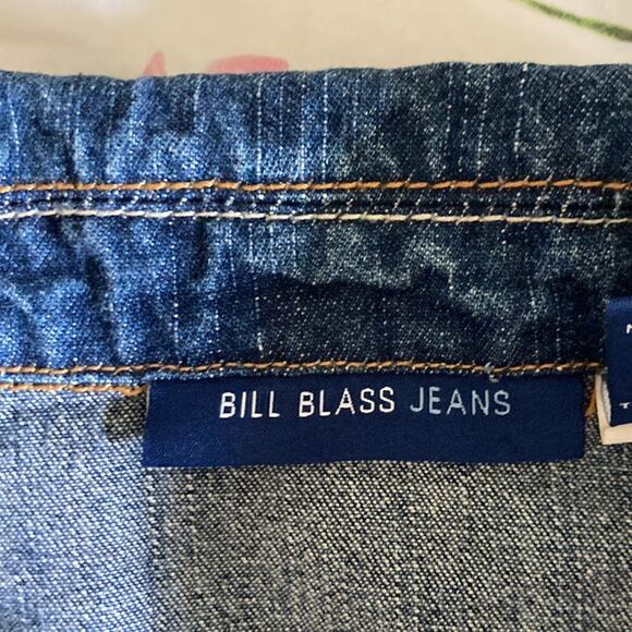 Bill Blass Jeans Denim Jacket, Size S - Picture 6 of 10